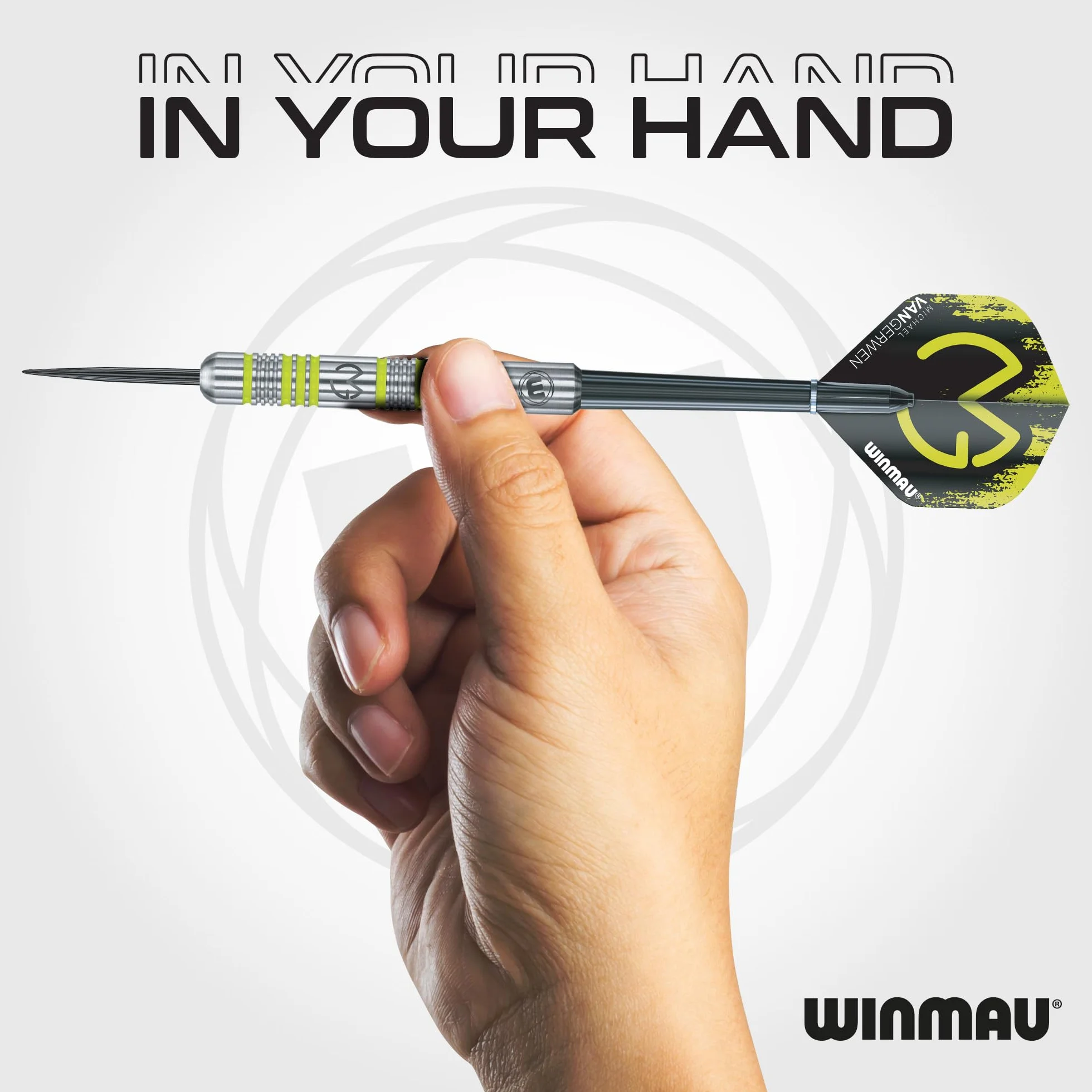 WINMAU Michael van Gerwen MvG Coffret 50 fléchettes avec tiges et ailettes
