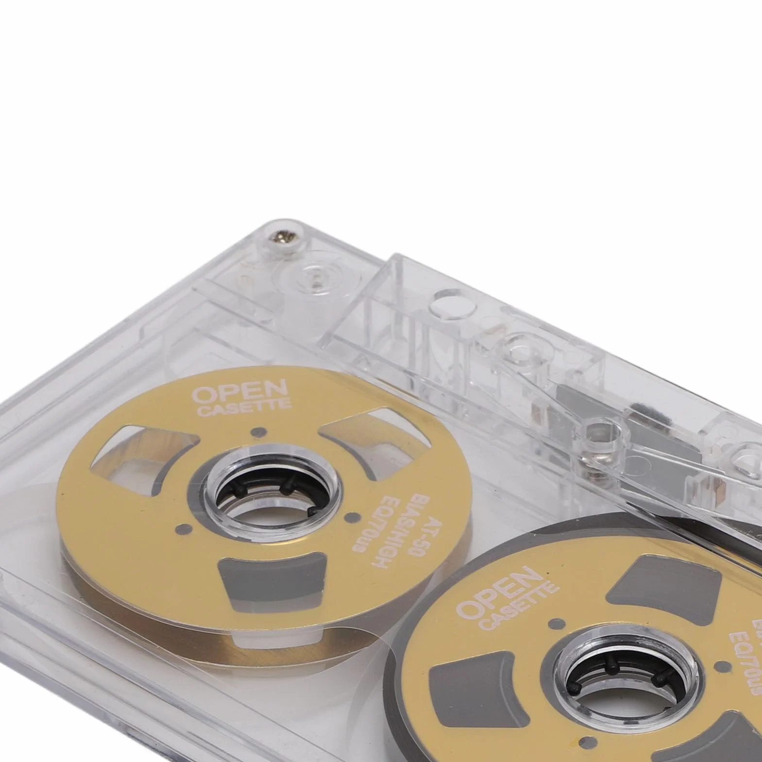 Cassette Audio Vierge Professionnelle 50 Minutes Bobine Compacte pour Enregistrement