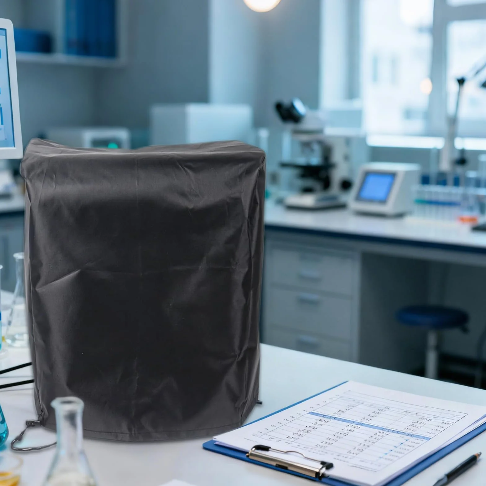 Étui De Protection Pour Microscope Tissu Oxford Anti-poussière Résistant À L'eau Protection UV