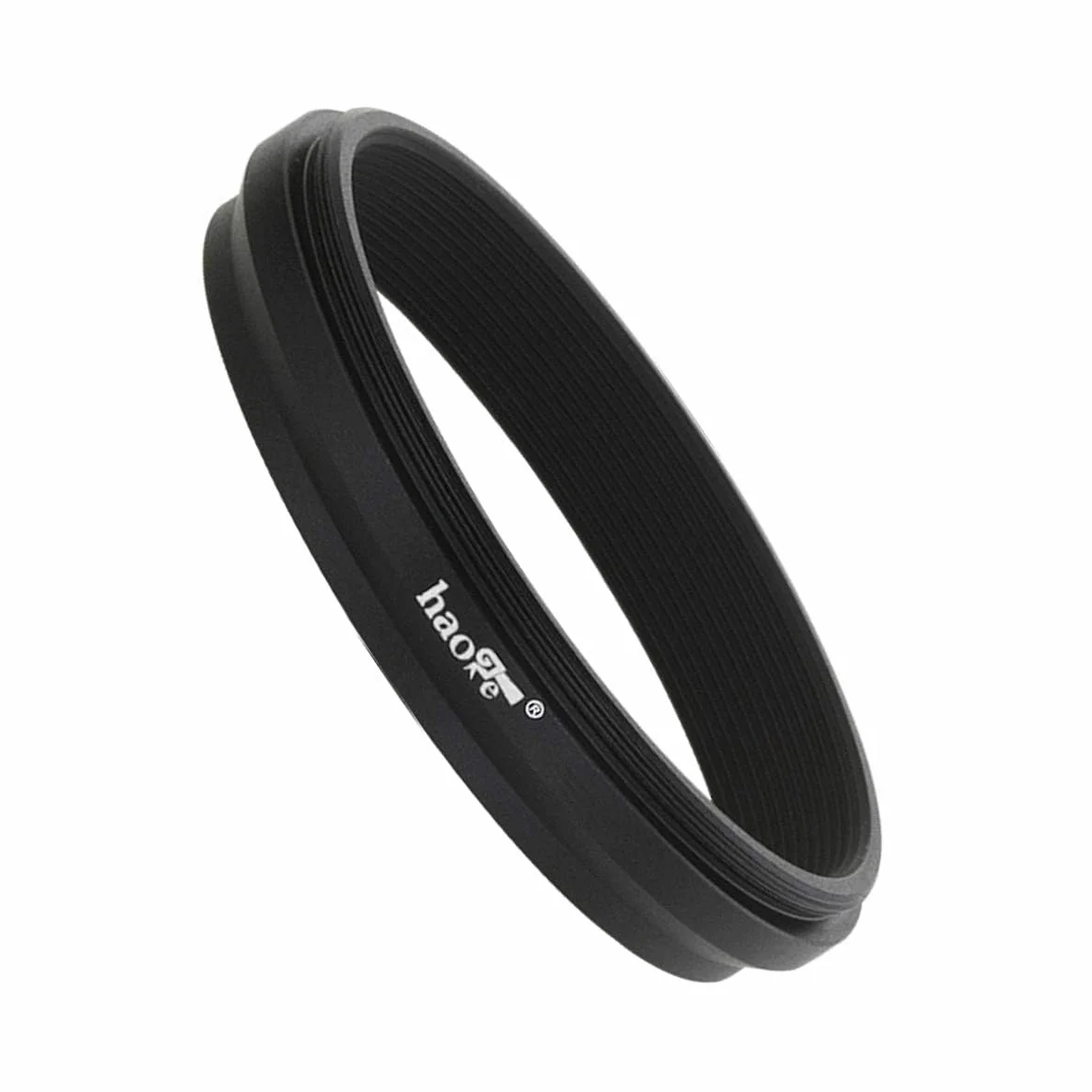 Haoge LAR-X52B Bague d'adaptation pour filtre d'objectif Fujifilm X100VI X100V 49 mm Noir