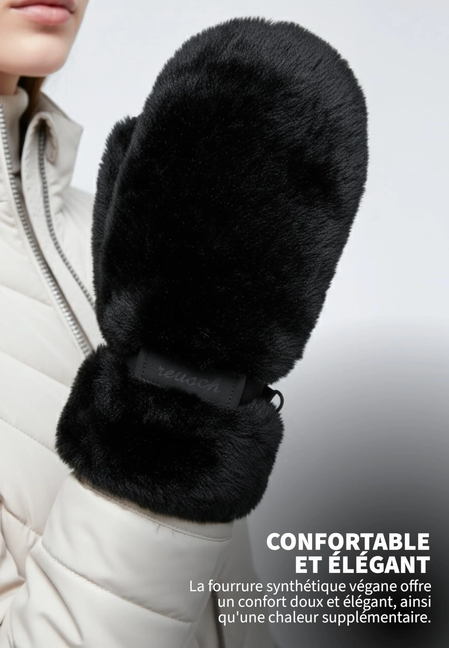 Reusch Molly Moufles Femmes Primaloft Gold Gants Hiver Imperméables Coupe-Vent Tactile