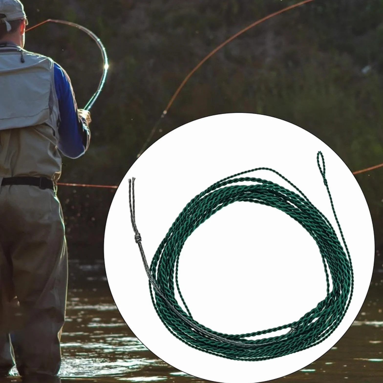 Tenkara Ligne de pêche à la mouche légère 2,7 m