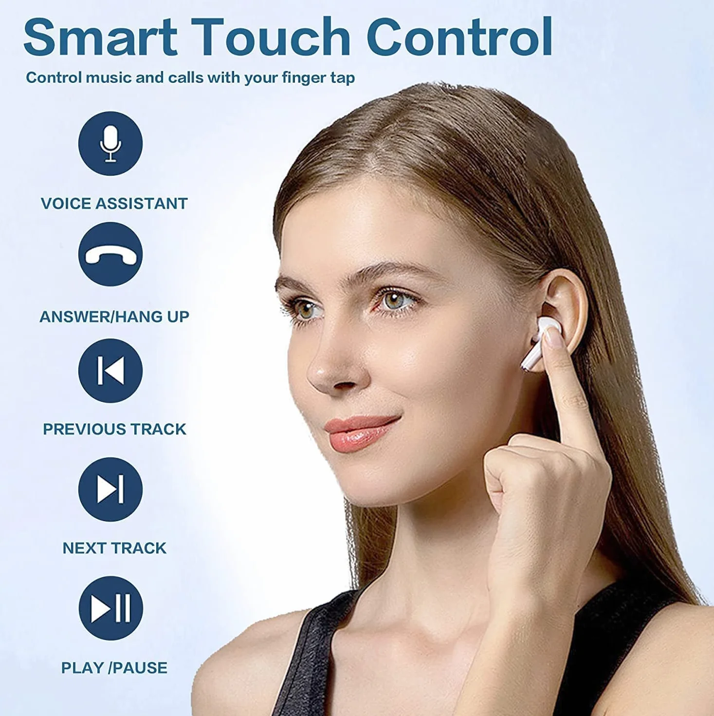 Écouteurs sans Fil Bluetooth, écouteurs Bluetooth La Mauvaise qualité n'achète Pas