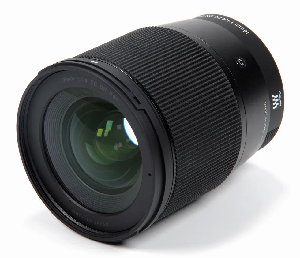 Sigma 16 mm F1.4 DC DN Objectif Monture Sony