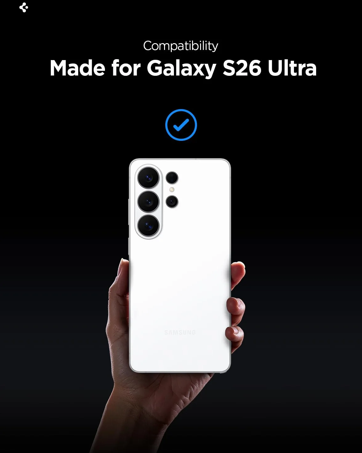 Spigen Glas.tR EZ Fit Pro Verre Trempé pour Galaxy S26 Ultra, 2 Pièces, Dureté 10H+, Résistant aux Rayures