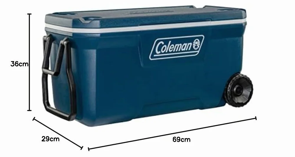Coleman Xtreme 100QT glacière à roulettes