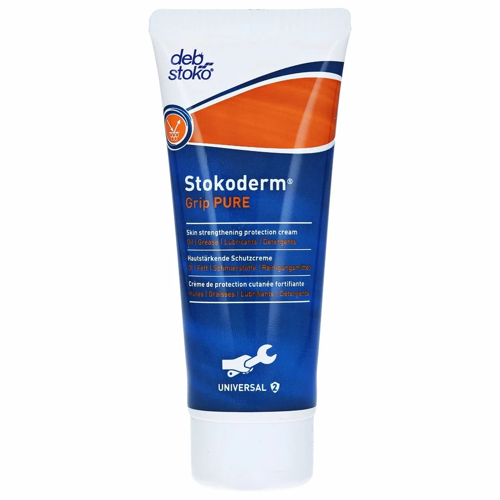 Stokoderm Grip Pure Crème de Protection de la Peau 100 ML Tube