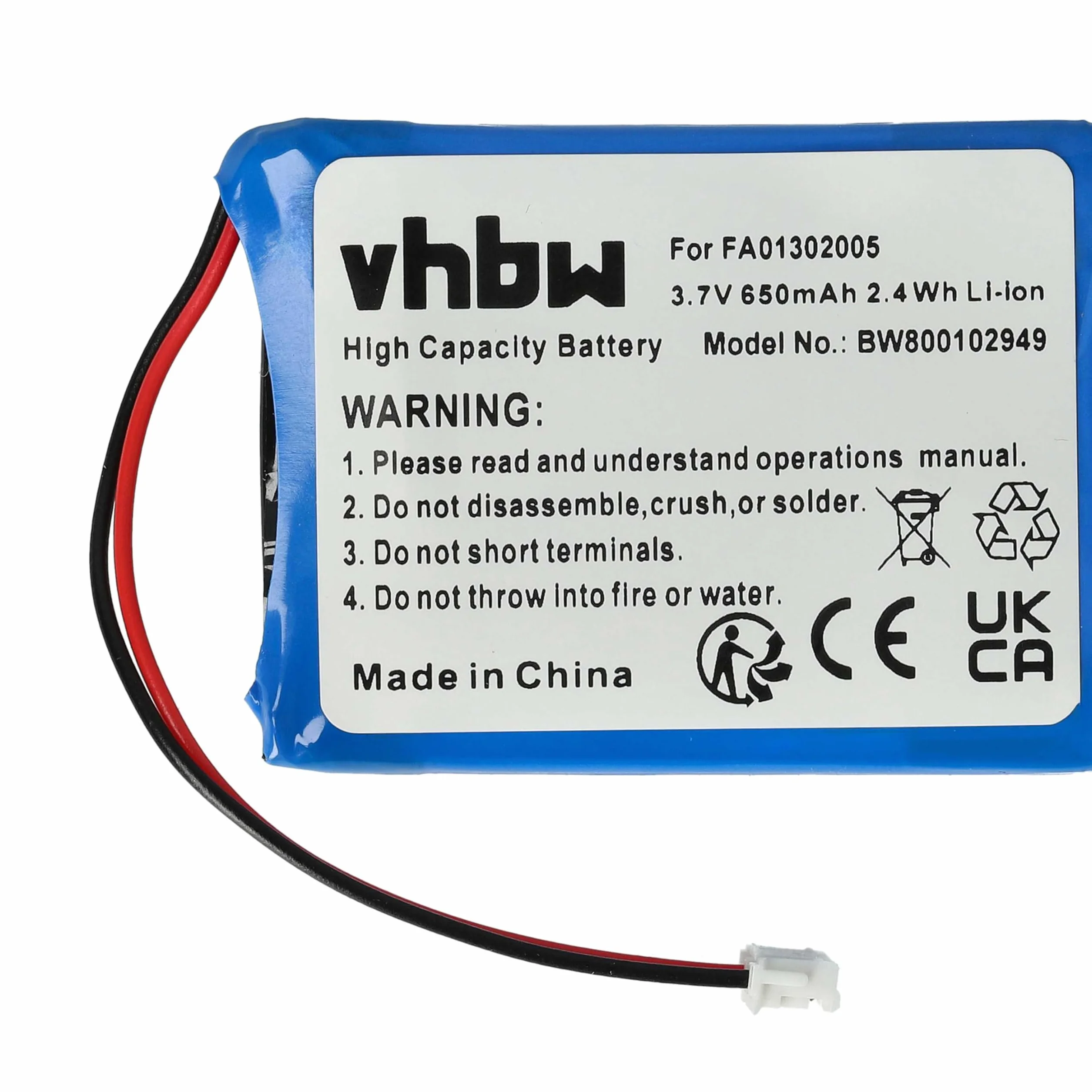 vhbw Batterie Remplacement pour Avaya 660177 1F pour téléphone Fixe sans Fil (650mAh, 3,7V, Li-ION)