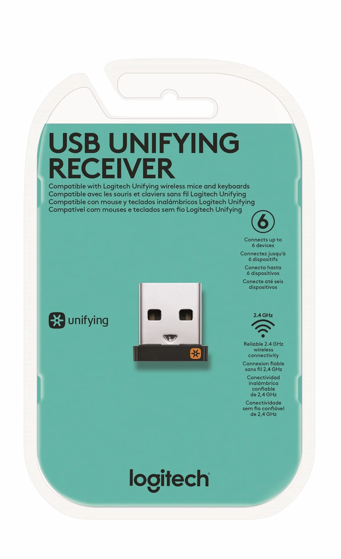 Logitech Récepteur USB Unifying (étendu)