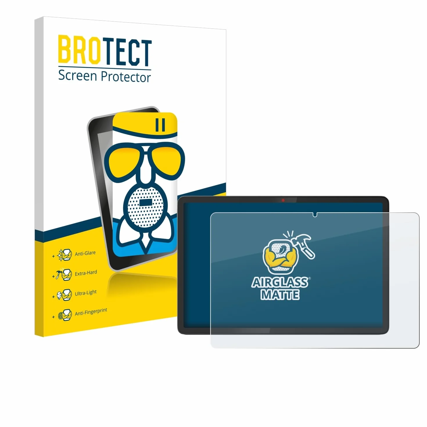 brotect Anti-Reflet Protection d'Écran Verre Mat pour Lenovo Chromebook Duet 11M889 - Film Protecteur Vitre 9H