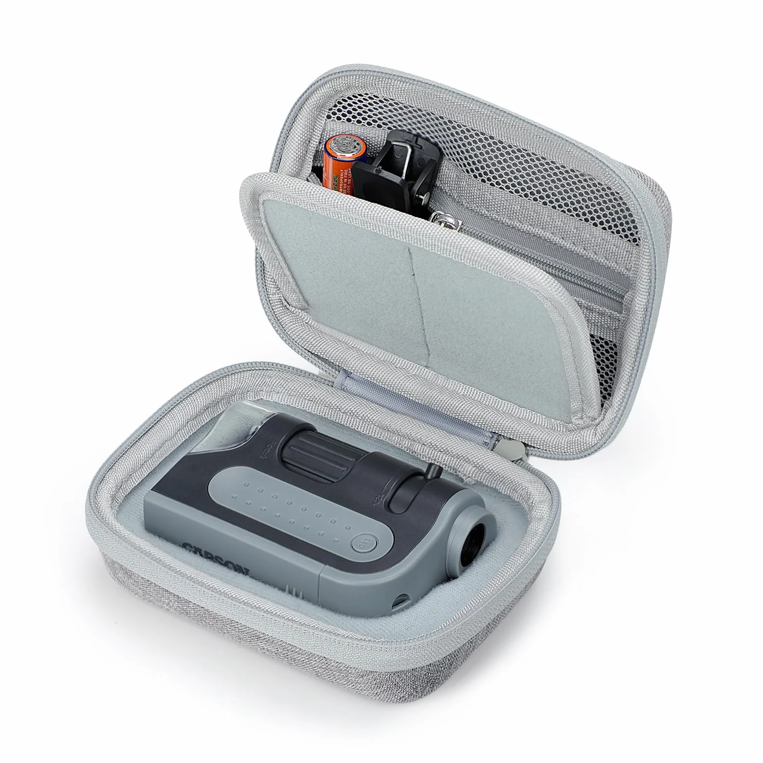 Étui de voyage rigide pour microscope de poche Carson MicroBrite Plus 60x-120x LED MM-300