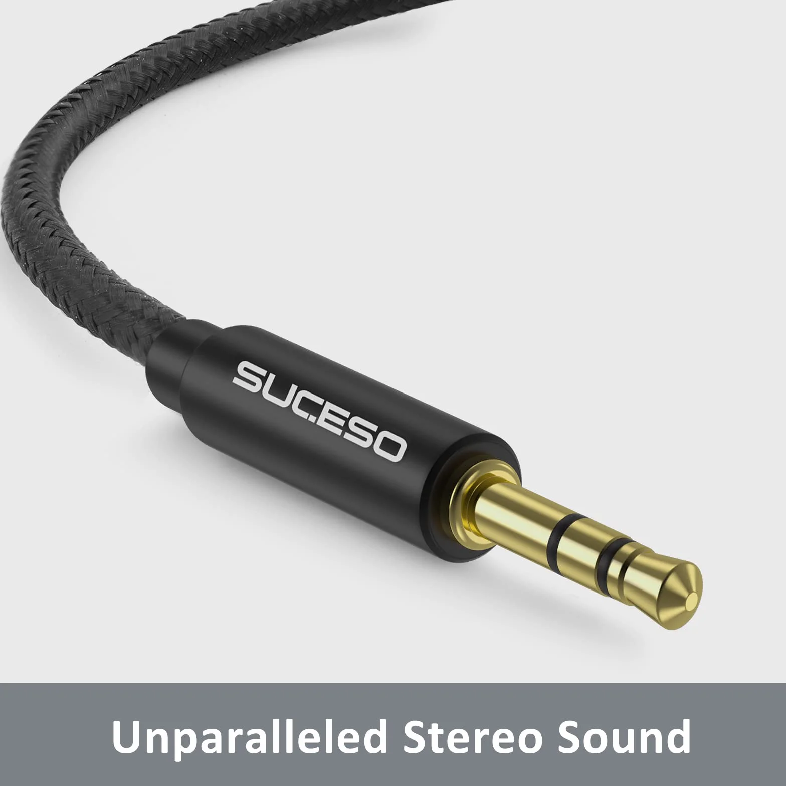 Splitter Audio Jack Double Jack 3.5mm Mâle vers 2 Femelle Câble Audio Splitter Stéréo Compatible pour Casques Audio, Enceintes, Smartphones,Tablettes,Lecteurs,PS4,MP3,Phone, Samsung- 35cm(Noir)