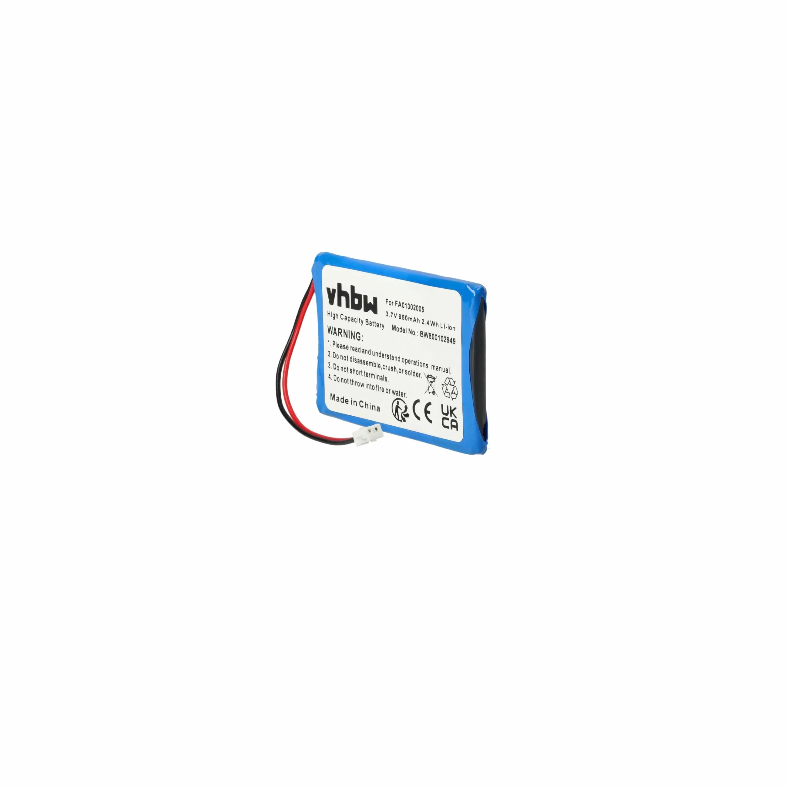 vhbw Batterie Remplacement pour Avaya 660177 1F pour téléphone Fixe sans Fil (650mAh, 3,7V, Li-ION)