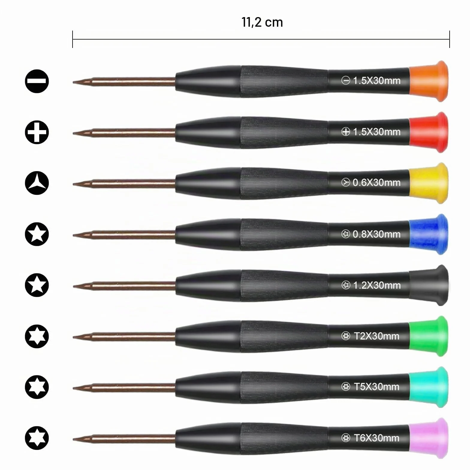DTD Kit d'outils de réparation 30 en 1 pour téléphone portable, tournevis de précision pour smartphone, tablette, montre, lunettes, PS4, Switch