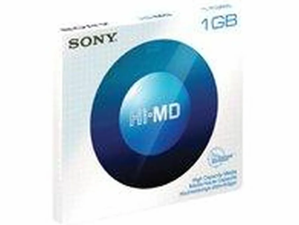 Sony 1 Hi-MD Mini Disc 1 Go Nouveau design HIMD1A