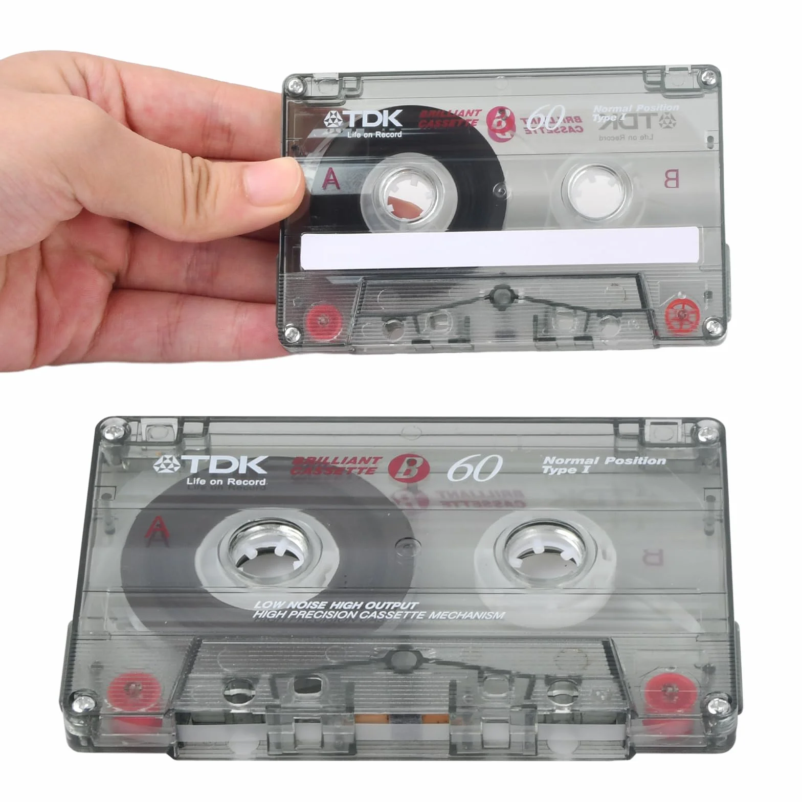 Cassettes Audio Vierges Haute Performance Faible Bruit pour Enregistrement Conférences Séminaires