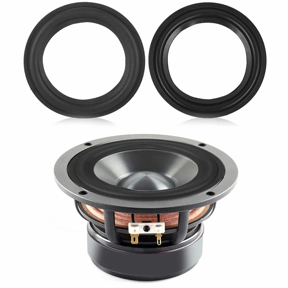 Caoutchouc Rewire 4 Pouces Woofer Suspension 12Cm Haut-Parleur Mousse Cabinet Kit De Réparation 11 Surround 3 4'' Haut-Parleur Surround Réparation Subwoofer Mousse Haut-Parleurs (4 Pouces)