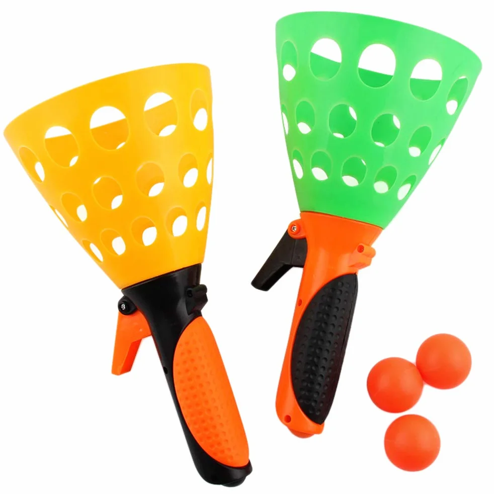 Ensemble de jeu de balle attrapante extérieur lancement scoop