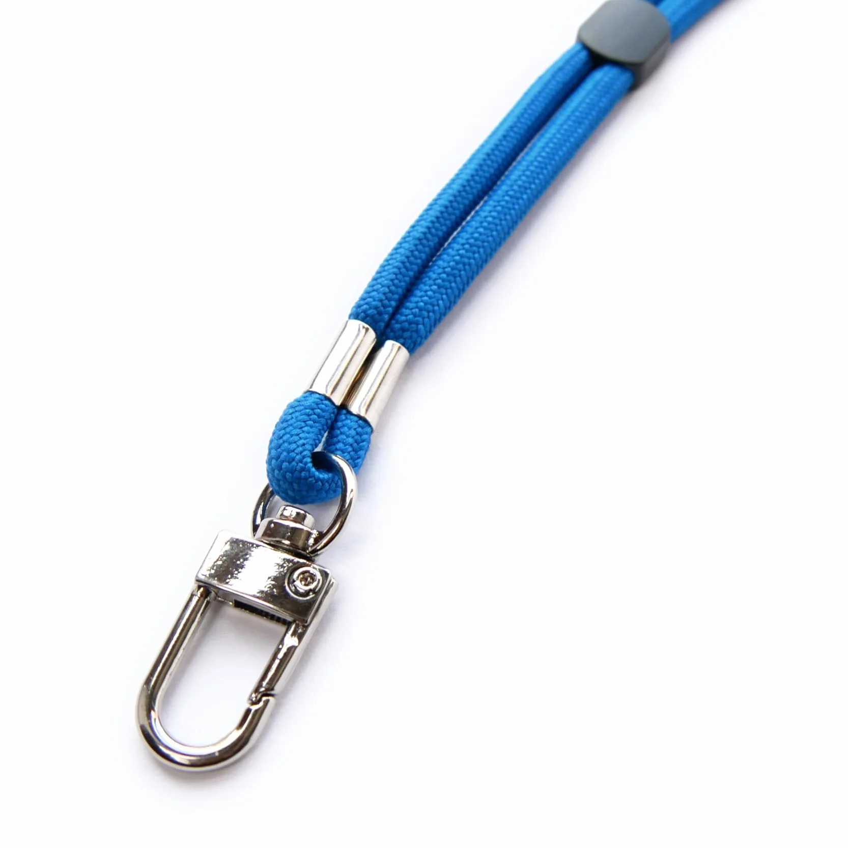 trage.band® dragonne réglable pour poignet avec mousqueton, bleu