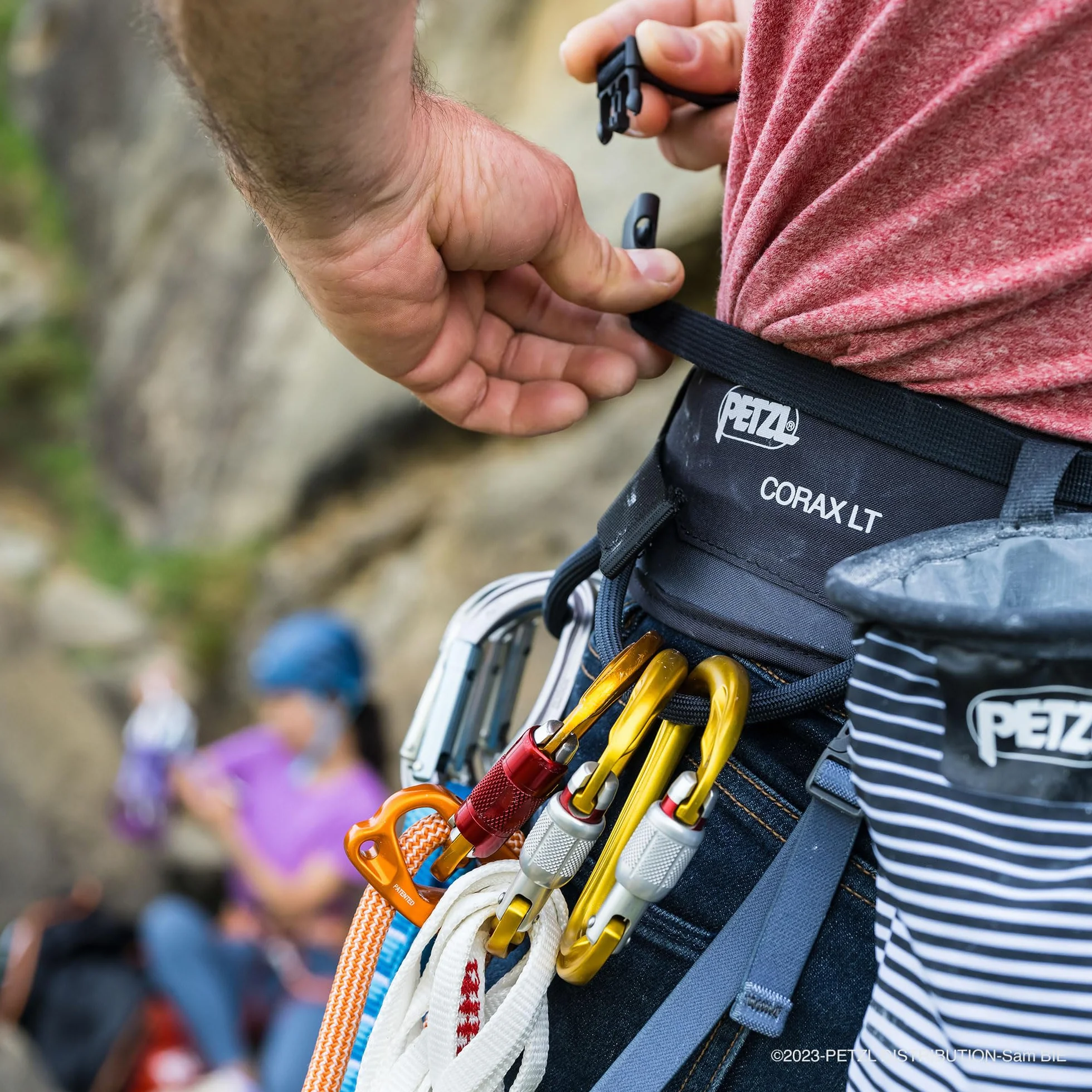 Petzl CORAX LT Fauteuil d'escalade unisexe adulte