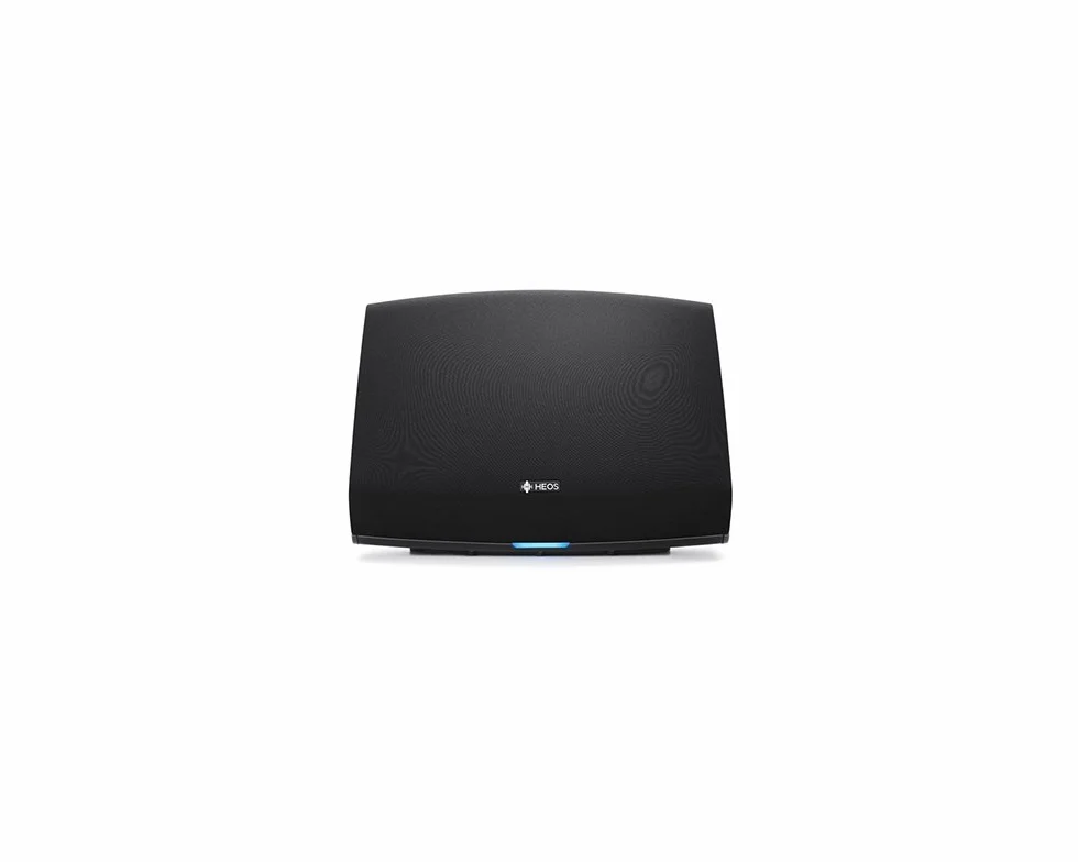 Heos 5 streaming audio Denon haut-parleurs Multiroom (Spotify Connect, deezer, Tidal, SoundCloud, NAS, WLAN, USB, contrôle Apps, Aux-In) noir