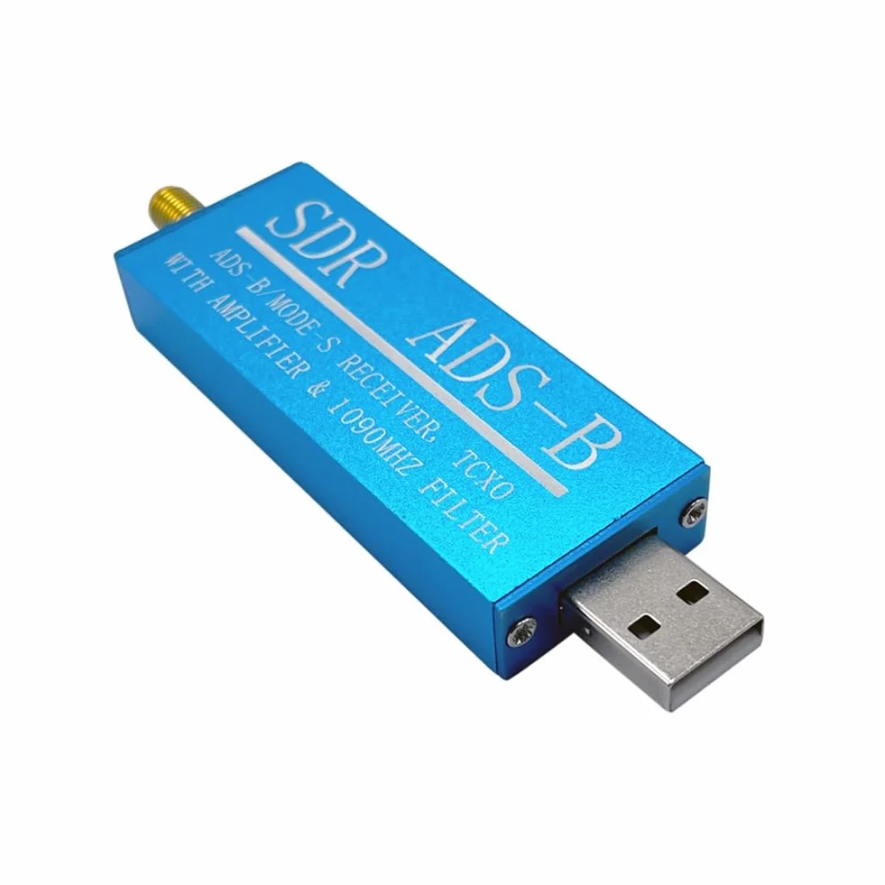 RTL2832U ADS-B Mode-S Récepteur TV USB SDR Amplificateur Intégré Filtre Passe-Bande 1090 MHz Radio SDR Bande TV Scanner Tuner Installation Facile Facile à Utiliser
