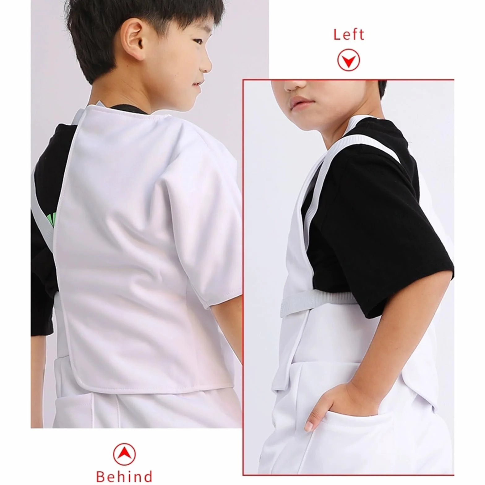 Gilet d'Escrime Équipement d'Entraînement Protection Aisselles Plastron Unisexe Adulte Enfant