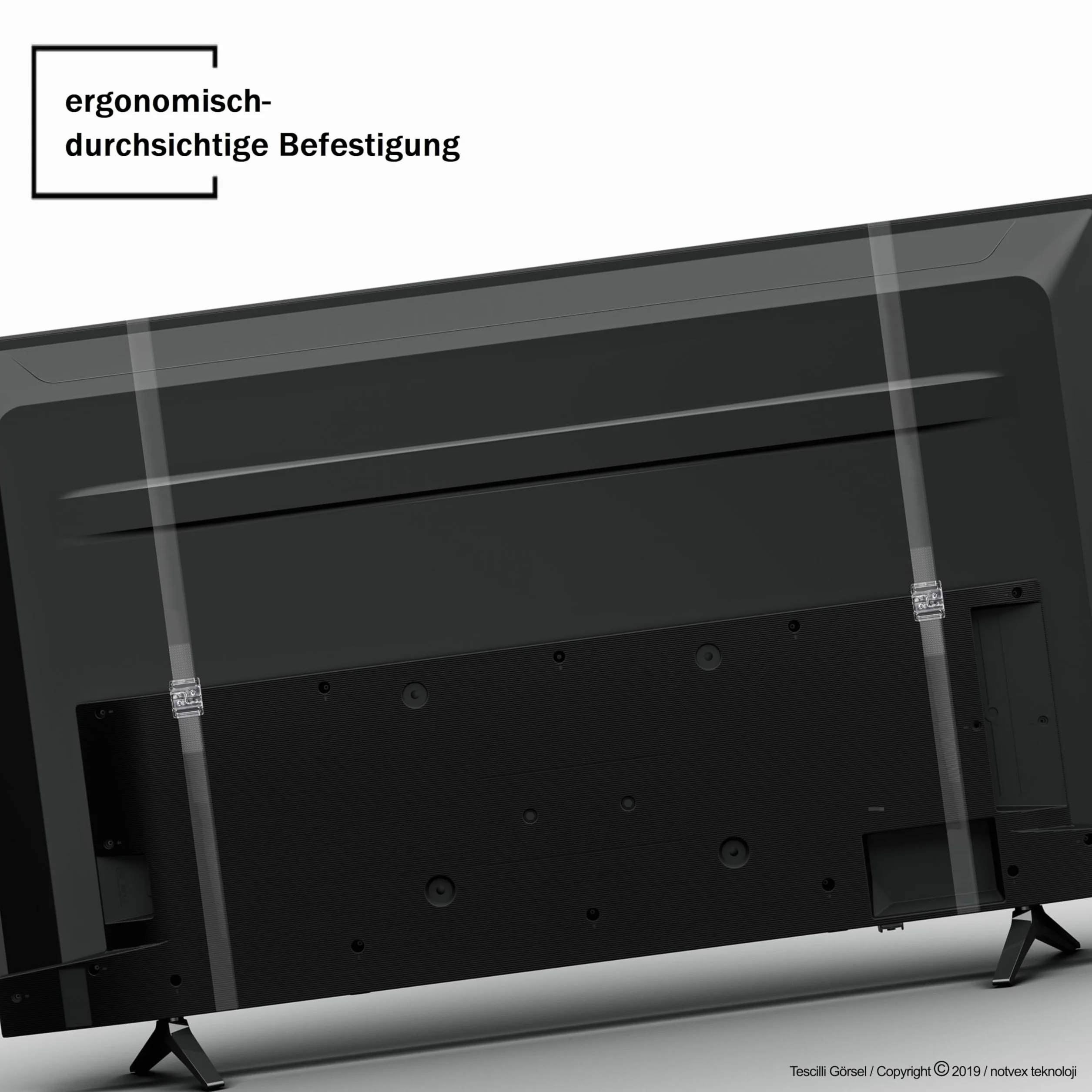 Protection écran téléviseur 65'' Verre anti-rayures Compatible OLED QLED