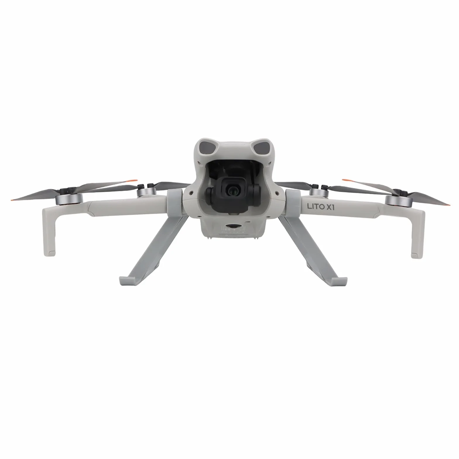 Pieds d'extension de train d'atterrissage pour DJI Lito 1 / X1, support béquille pliant à dégagement rapide avec extension de hauteur de 60 mm, support d'atterrissage de drone, accessoires de