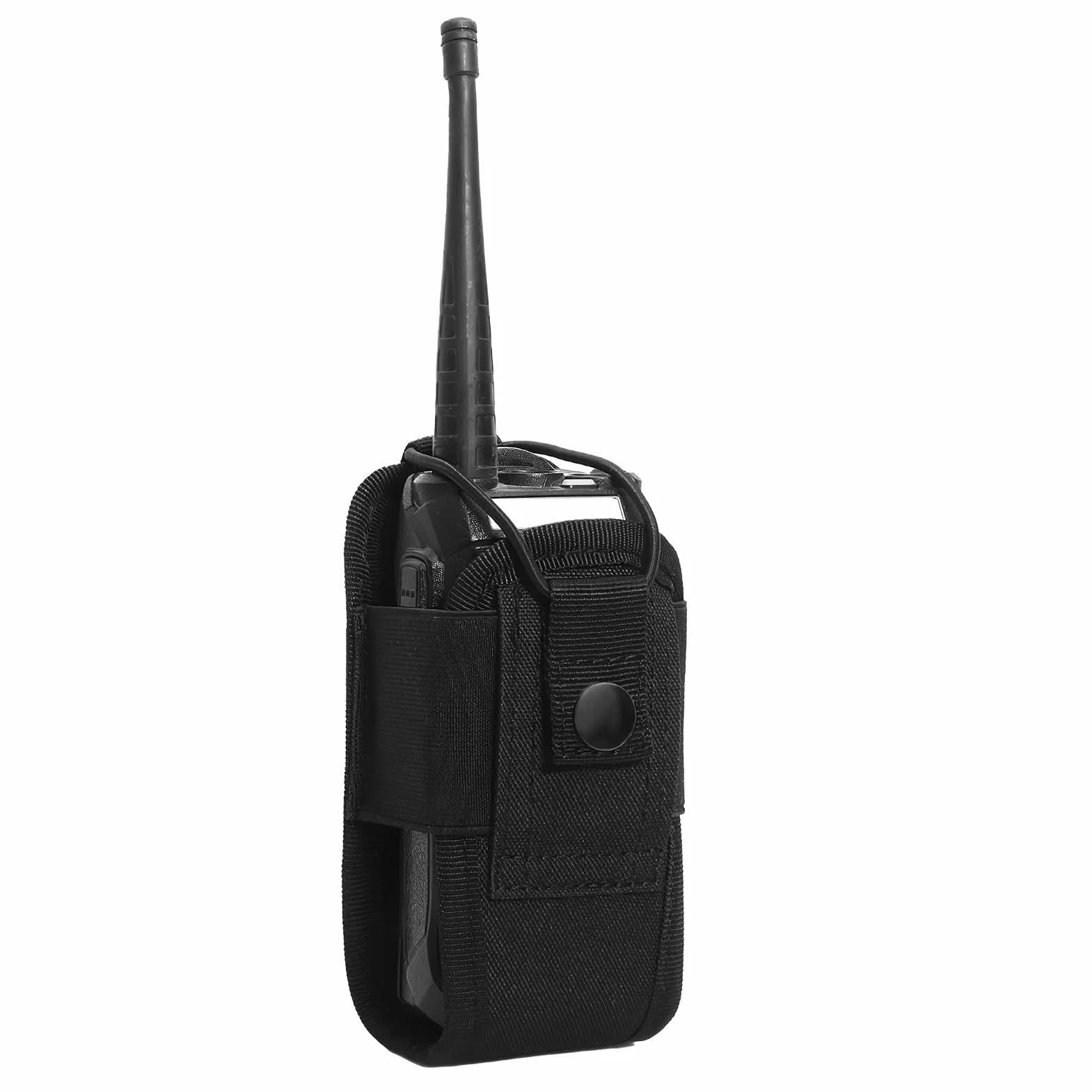 Tactique Titulaire Cas Étui Molle Pochette de Ceinture Nylon Étui de Radio Tactique Molle pour Gilet étui Universel réglable pour Talkie-walkie Sac pour Radio Portable ou Talkie-walkie