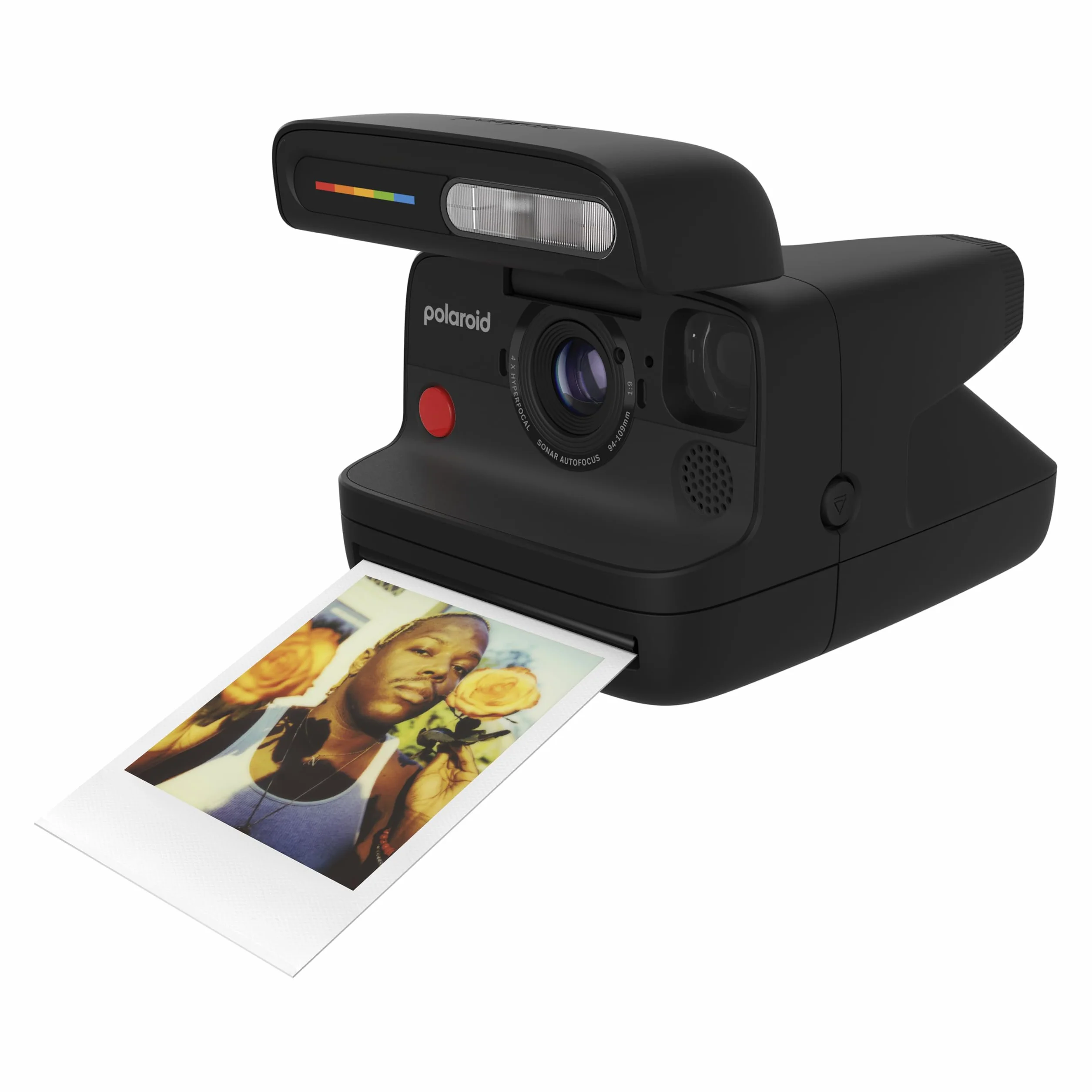 Polaroid Flip - Pack Appareil Photo instantané Noir + Film Couleur (16 Photos)