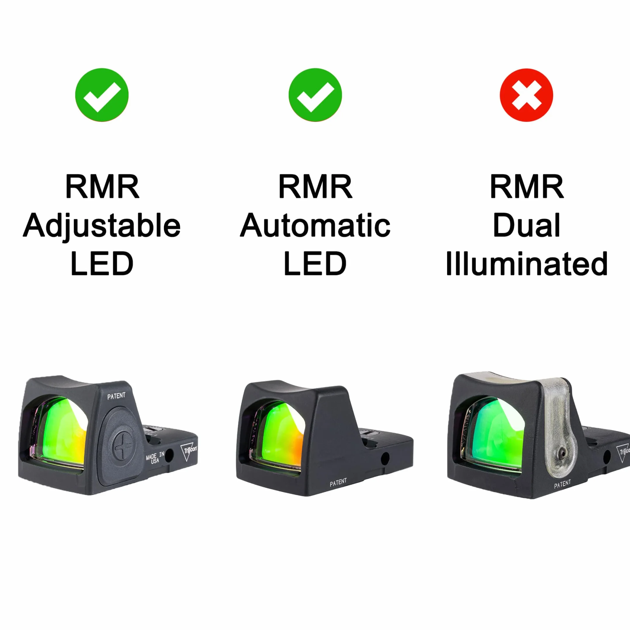 OpticGard boîtier de Protection pour Trijicon RMR