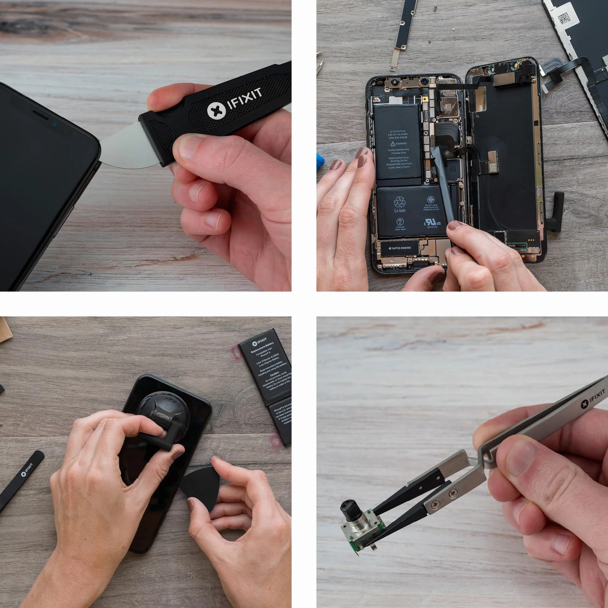 iFixit Pro Tech Toolkit (Édition noire) Ensemble d'outils, outils d'ouverture, tournevis de précision et 64 embouts (4 mm), pour réparation de smartphone, ordinateur