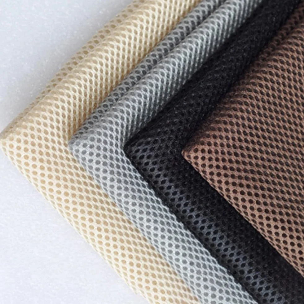 Tissu pour grille de haut-parleur pour grand haut-parleur résistant à la poussière et belle décoration (marron)