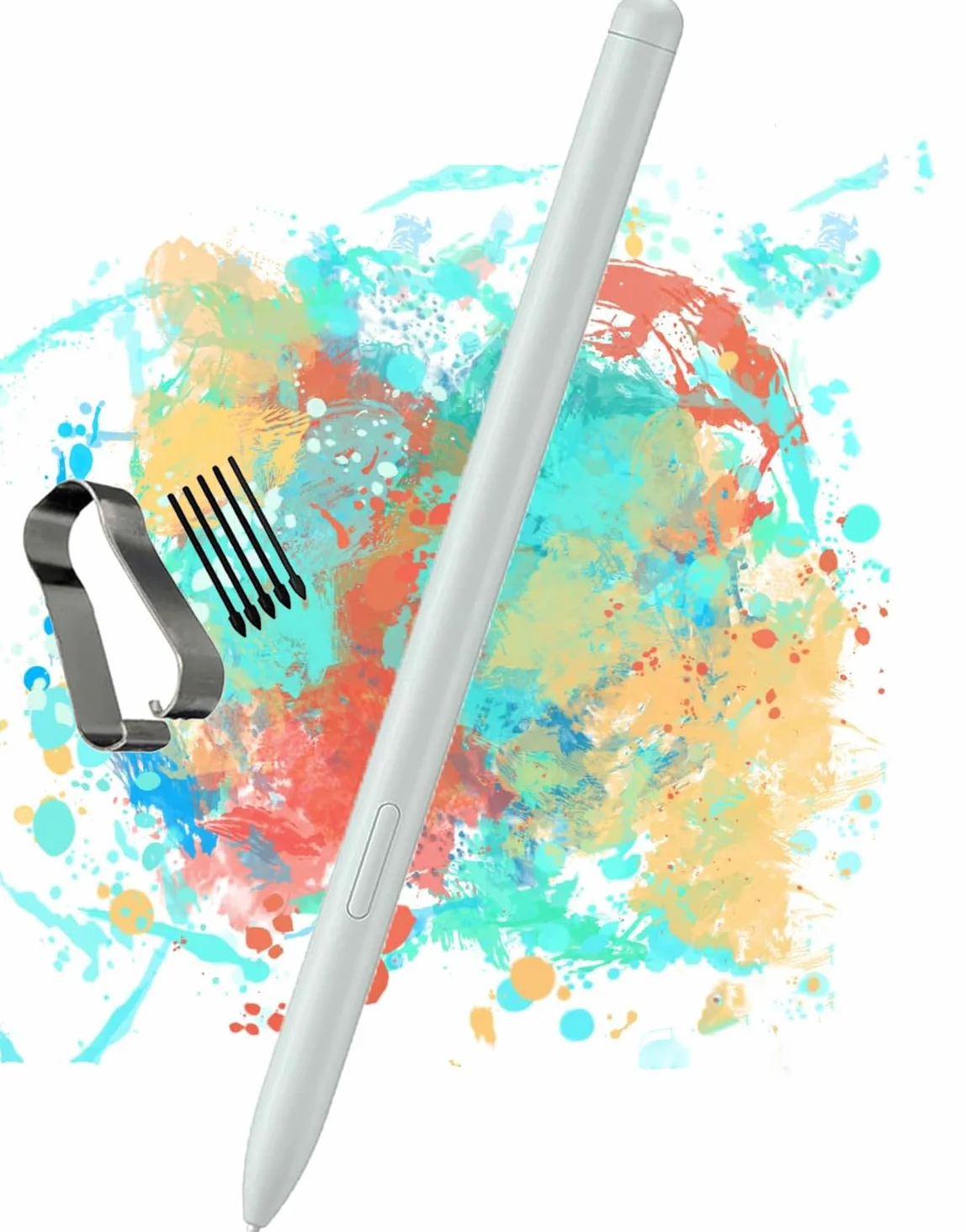 Stylet de Rechange Samsung Galaxy Tab S9 FE S9 FE+ SM-X510 SM-X516B avec Pointes de Stylo Menthe