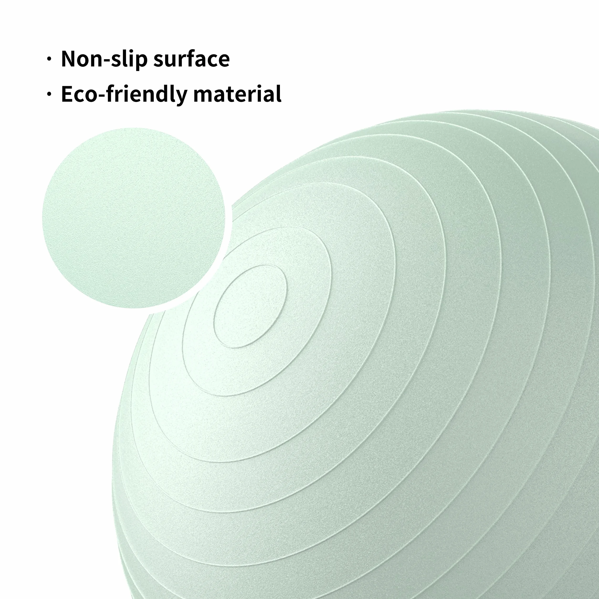 PROIRON Ballon de Fitness Swiss Ball 55CM 65CM 75CM Anti-éclatement Anti-dérapant avec Pompe