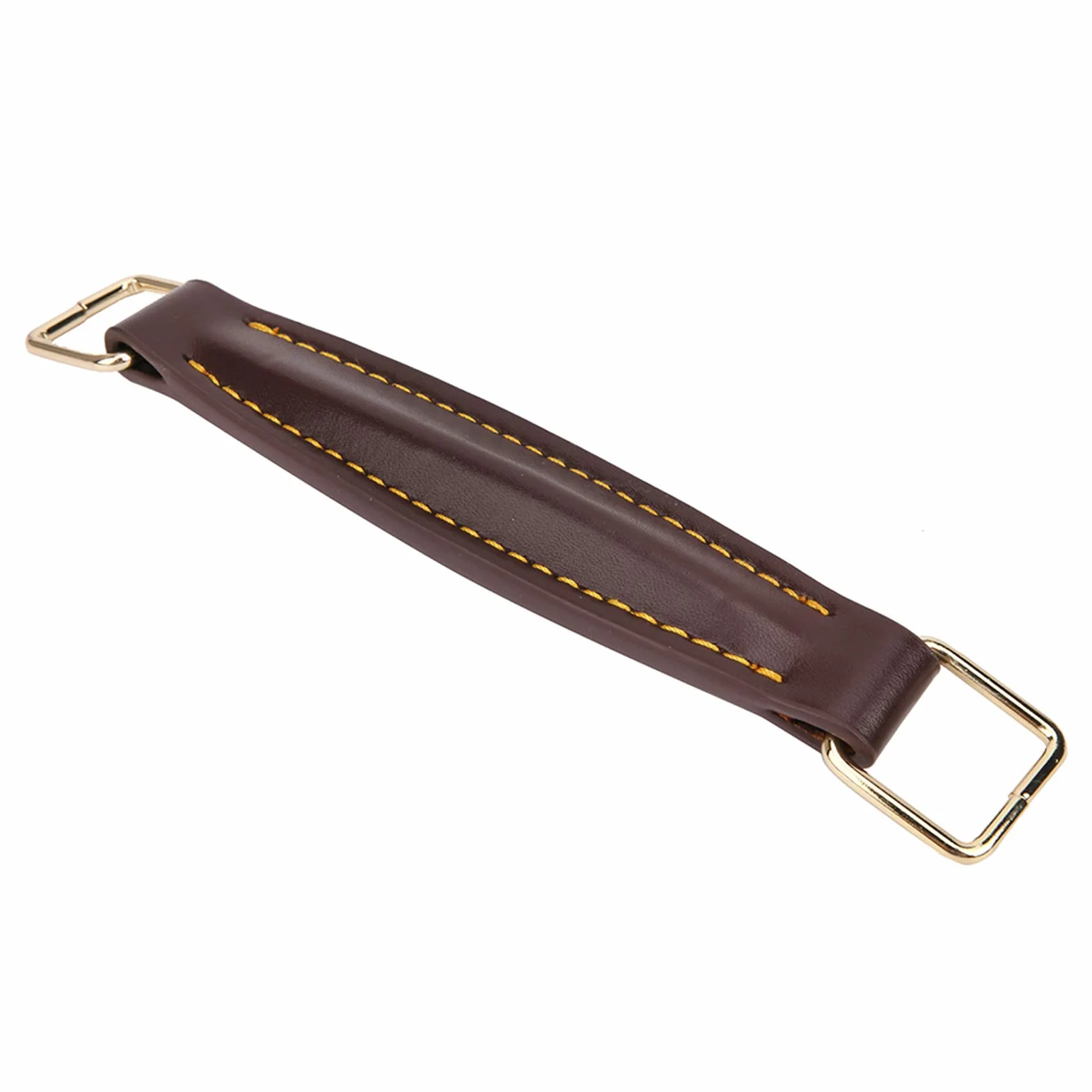 Poignée de haut-parleur de guitare en cuir PU, poignée d'amplificateur interne renforcée en acier pour haut-parleur de guitare (marron), haut-parleur