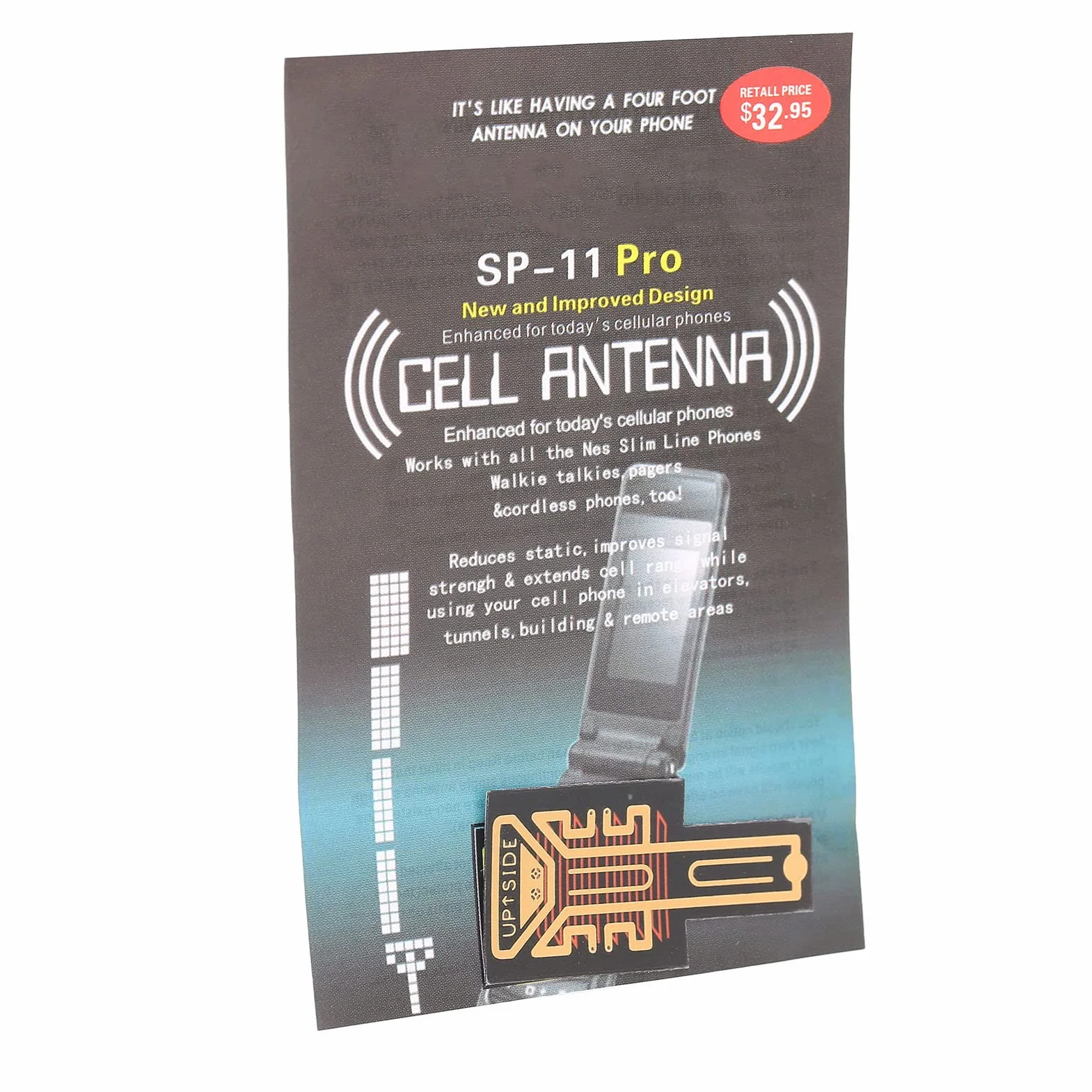 Autocollant Amplificateur de Signal de Téléphone 5 Pièces, Antenne Mobile Amélioration de Réception, Améliorateurs de Signal pour Smartphone