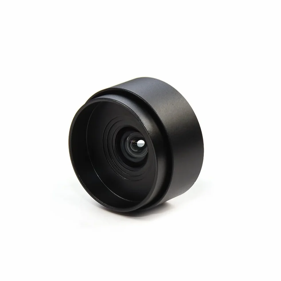 MOKOSE Objectif de caméra de vidéosurveillance 3,2 mm 12 MP Pixels 1/2,3" Objectif de caméra de sécurité CS-Mount Objectif grand angle fixe Faible distorsion