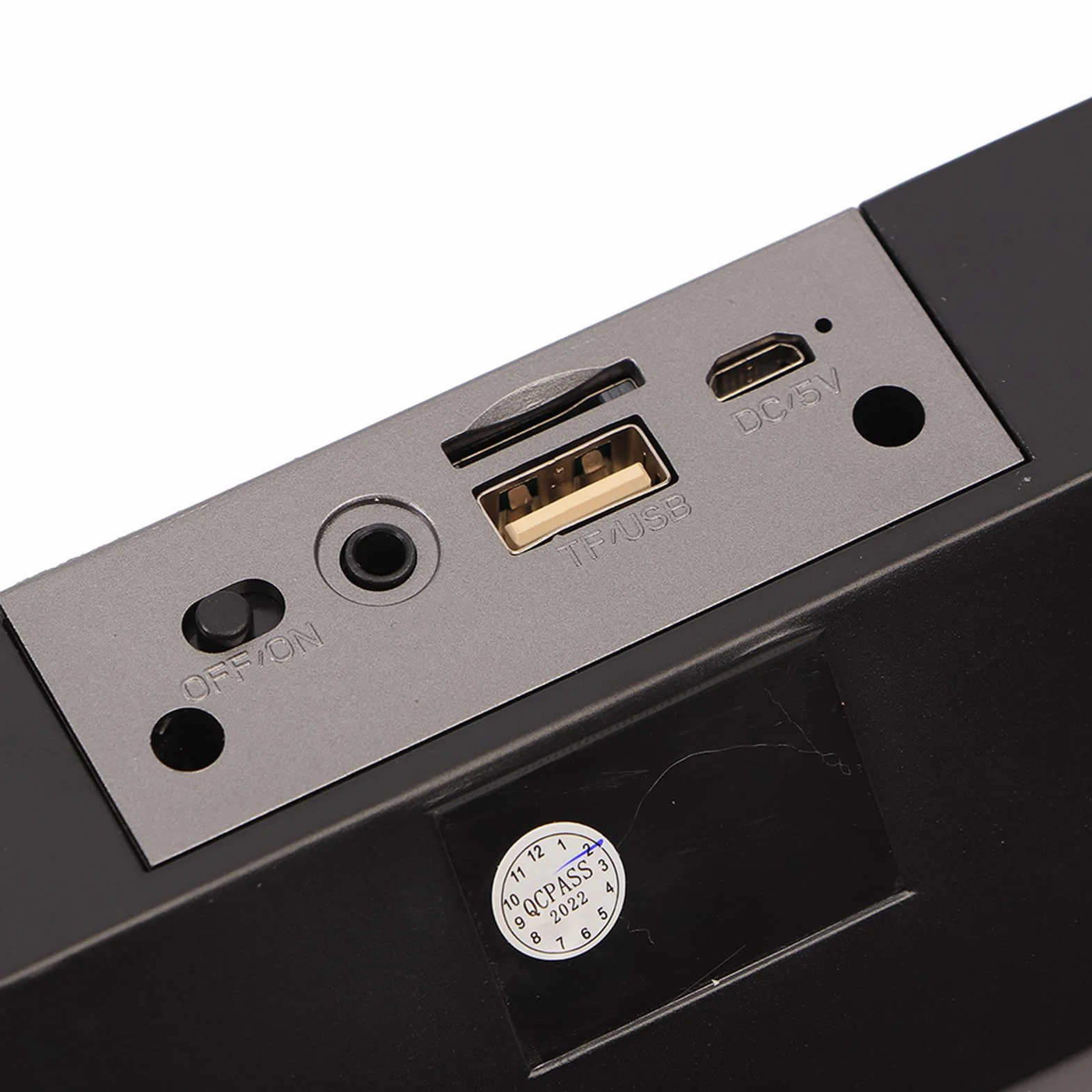 Barre de Son Bluetooth sans Fil, Haut-Parleur 4D HiFi 360° Surround avec Réduction du Bruit