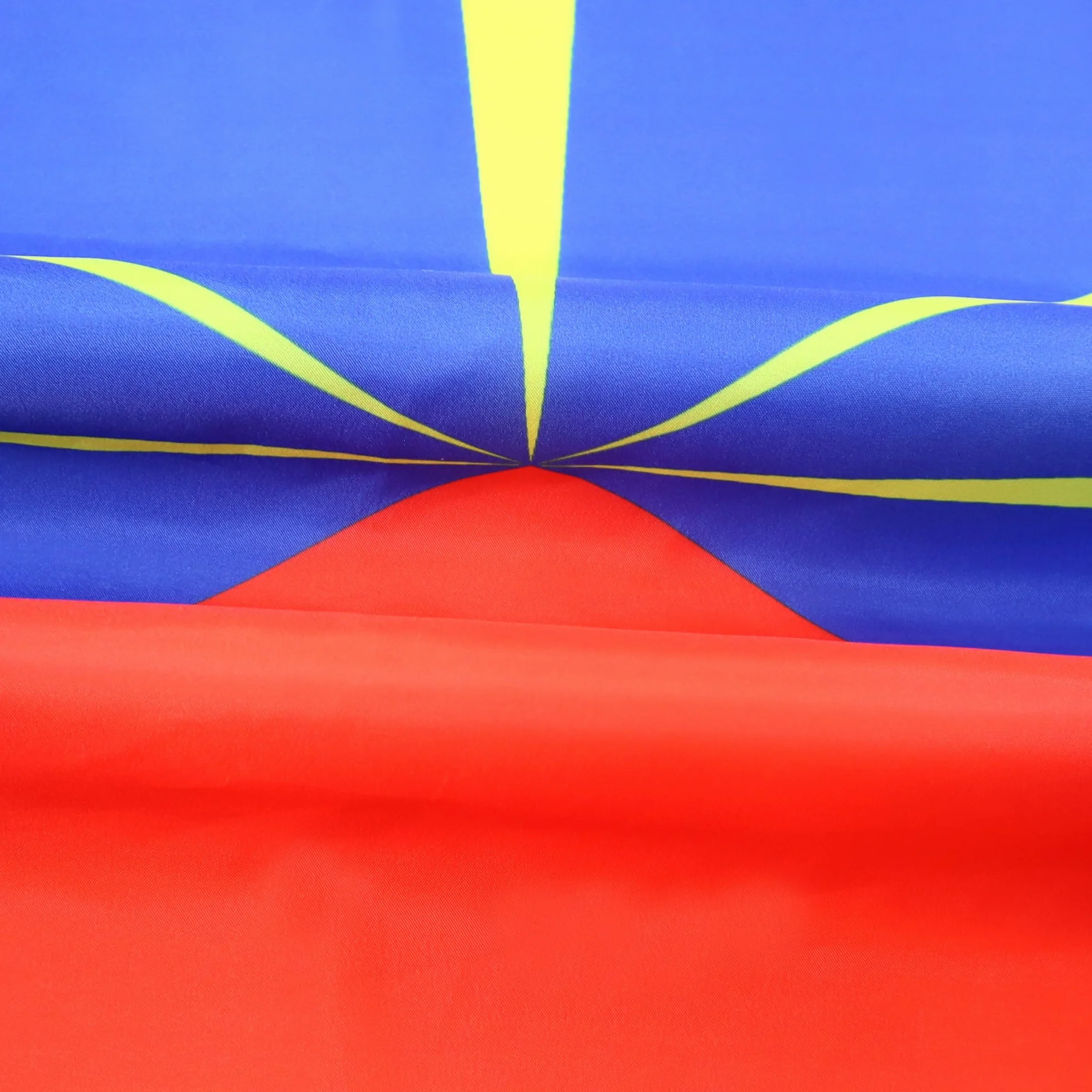 AZ FLAG Drapeau La Réunion 150x90 cm Polyester Avec Oeillets Métalliques Lot de 2