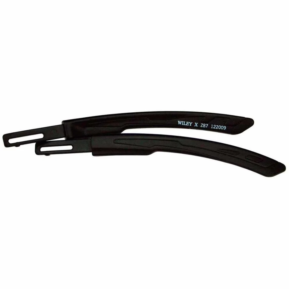 Wiley X SABRE ADVANCED Temple Pair Noir Mat Taille Unique
