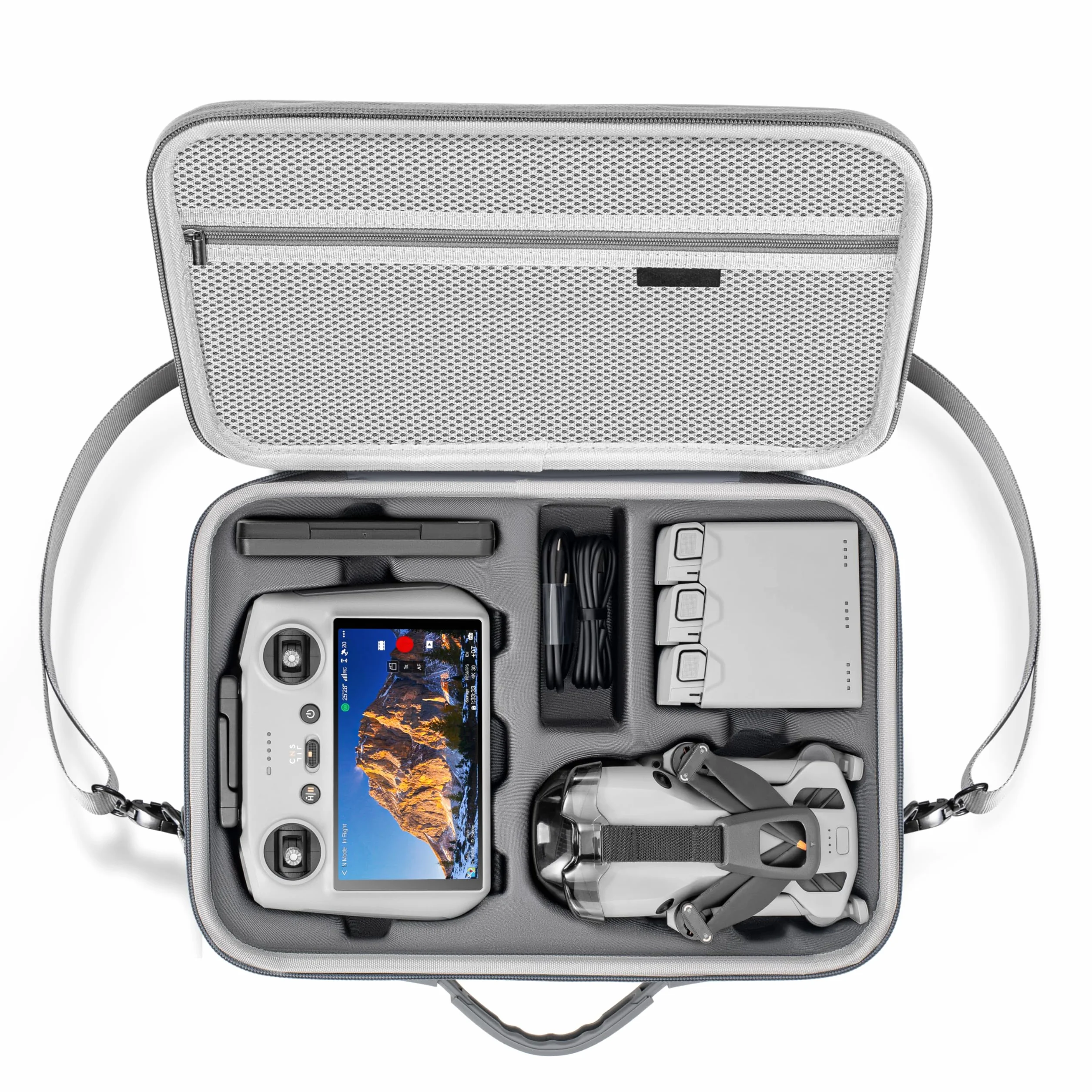 STARTRC Mini 5 Pro/Lito x1, sac de transport portable pour DJI Mini 5 Pro/Lito x1, accessoires pour manette DJI RC 2 Fly More Combo
