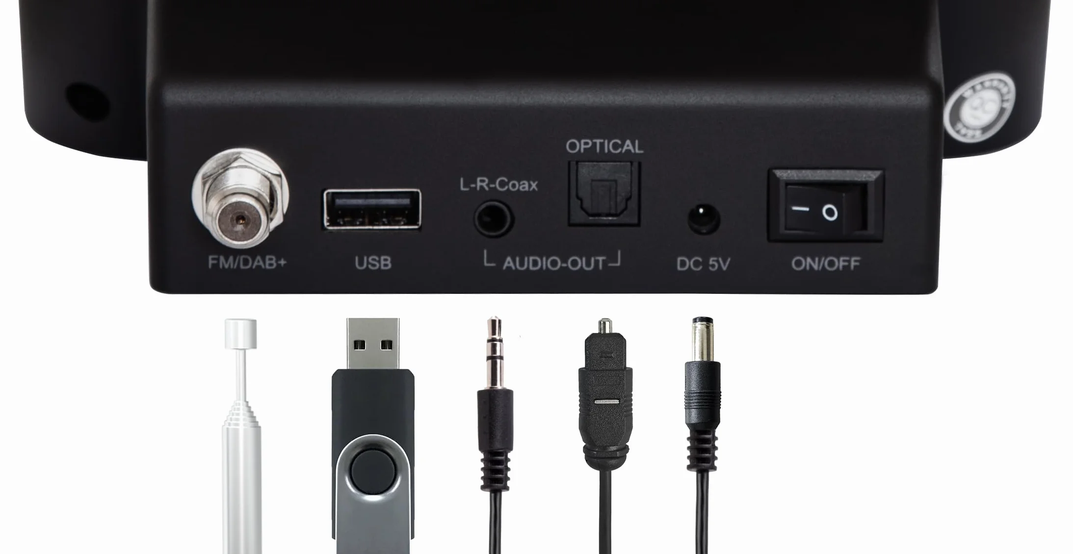 Imperial Dabman i410 BT Adaptateur Radio Hi-Fi DAB+ FM Bluetooth Noir
