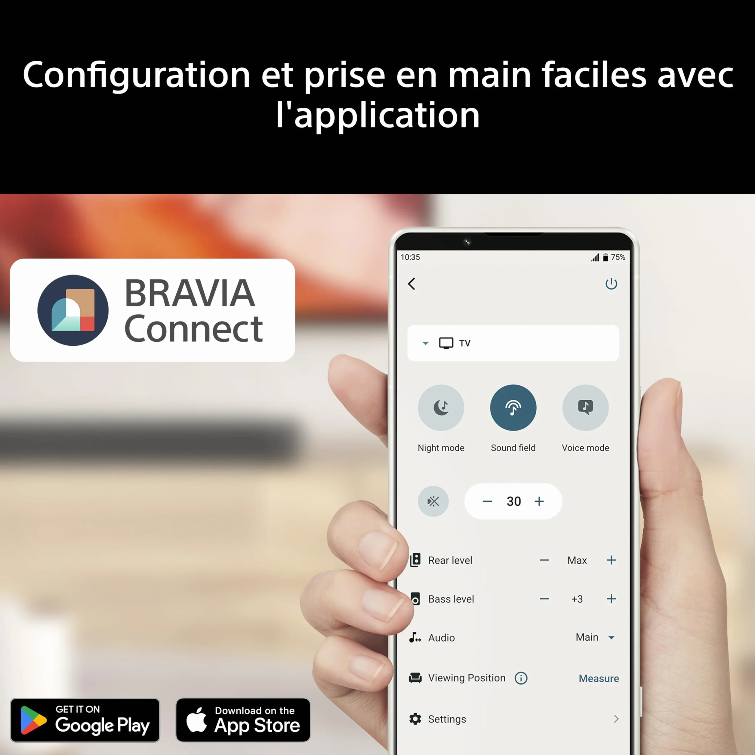 Sony BRAVIA Theatre Bar 5 Barre de Son 3.1 canaux Dolby Atmos DTS:X Bluetooth