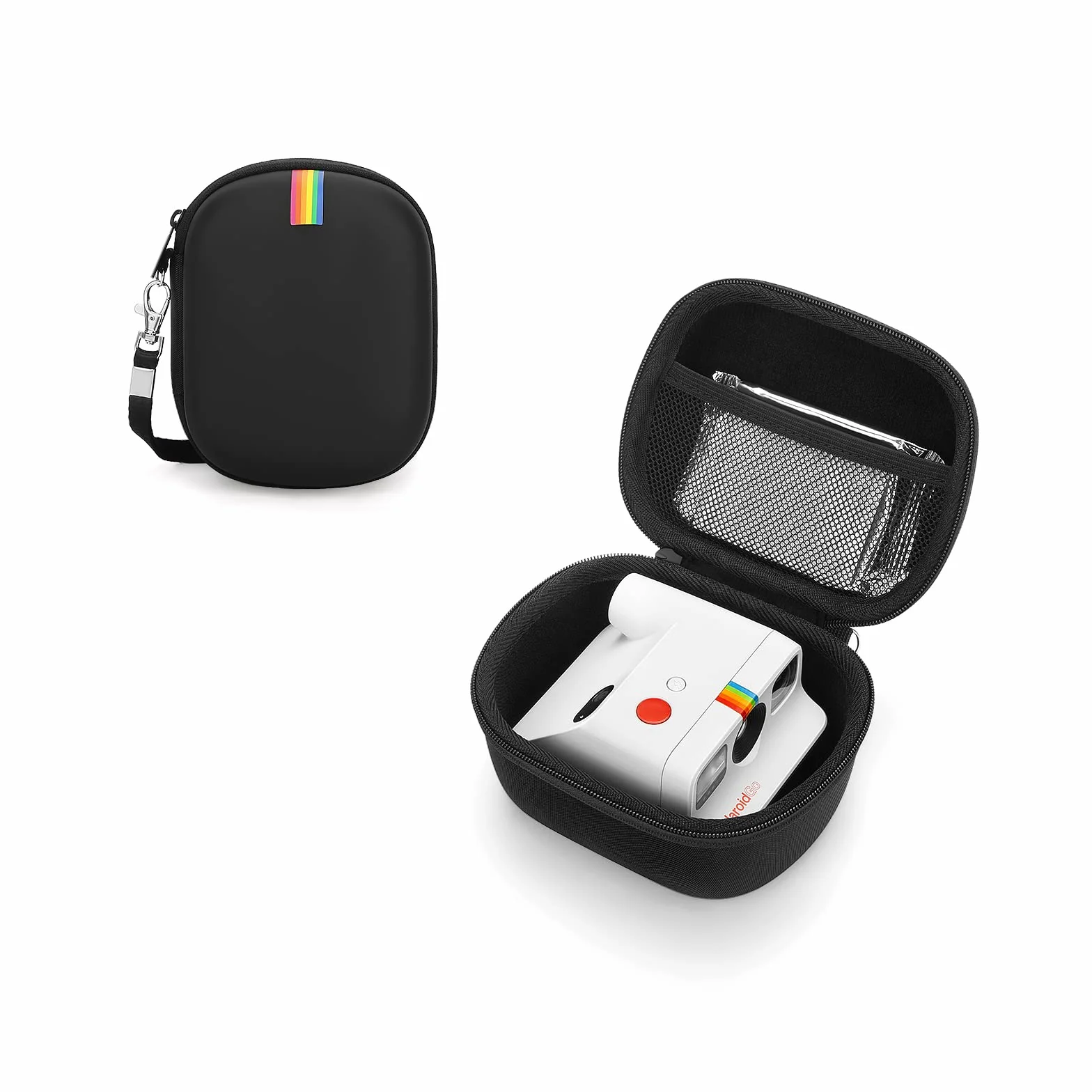 Yinke Étui Housse Polaroid Go Appareil Photo Instantané Coque Rigide Protection Sac Voyage Noir Classic