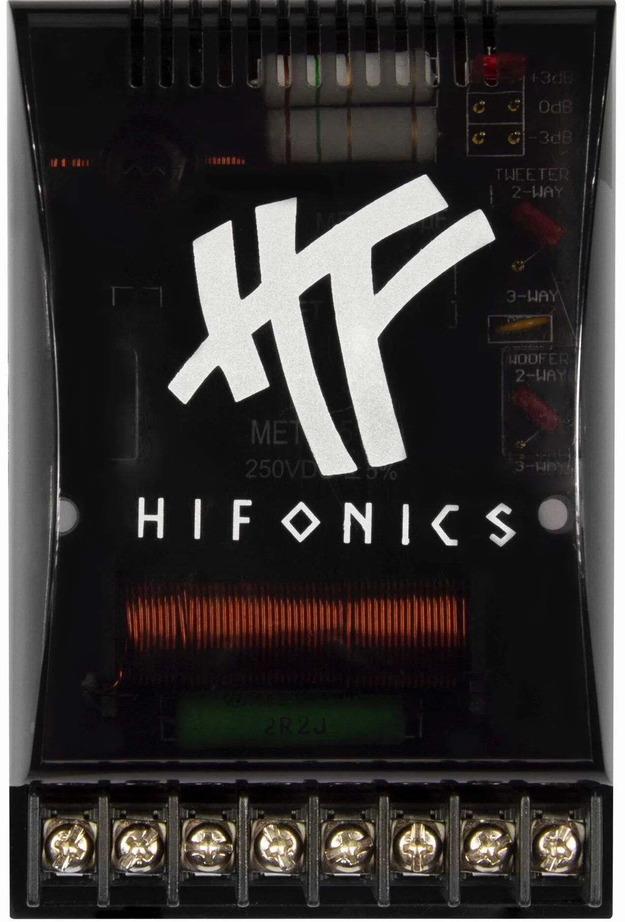 HIFONICS ZXO2 | 12 DB Frequenzweichen (Paar) - 2/3 Wege (umschaltbar)