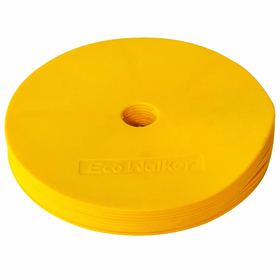 Lot de 10 Marqueurs Plats pour Football, Basket-Ball, Sports de Vitesse