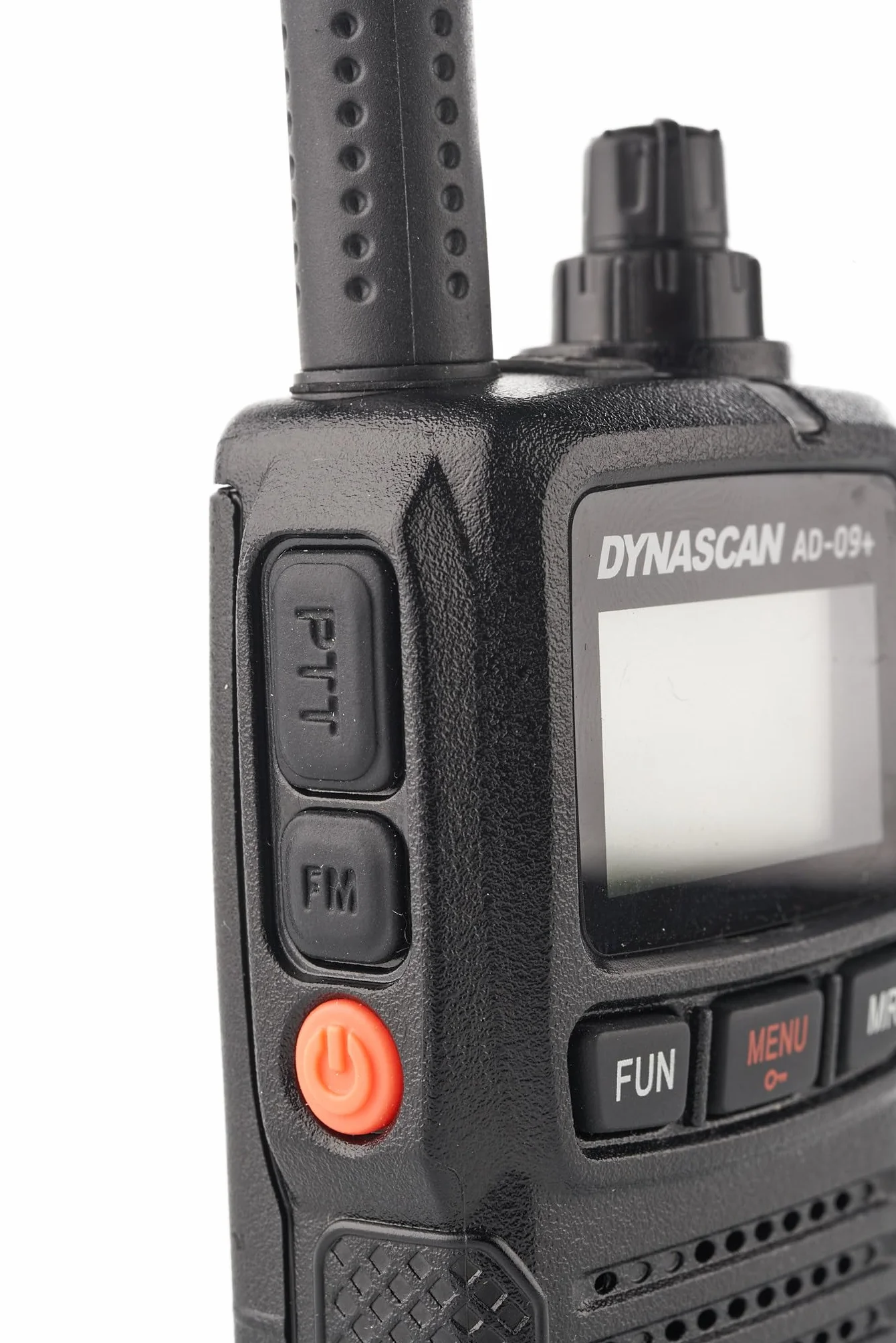 Dynascan AD-09+ Plus Pack de 2 Talkies-Walkies PMR446 avec Mallette Professionnelle – Ultra-Compact, Châssis Aluminium, 16 Canaux, Recharge USB, Oreillettes Incluses