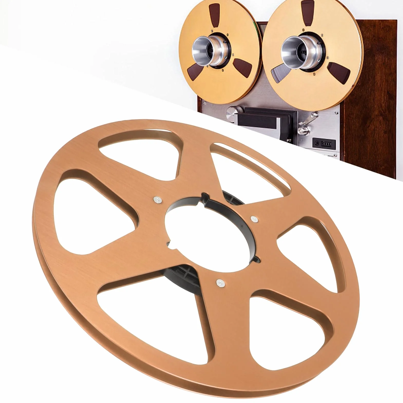 Nab Take Up Reel to Reel Tape, 10.5 Pouces Aluminium Open Reel Audio Accessoire pour Studer